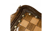 Шахматы + Нарды резные Арарат с бронзой 30 Ohanyan