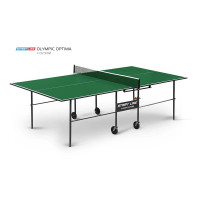 Теннисный стол Start Line Olympic Optima green с сеткой