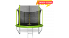 Батут с внутренней сеткой Arland ARL-TN-1003 10FT Green