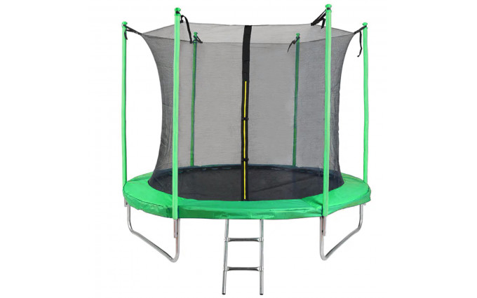 Батут 14FT green с внутренней защитной сеткой Батут 14FT green с внутренней защитной сеткой