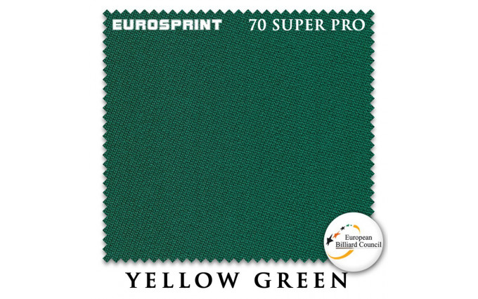 Сукно Eurosprint 70 Super Pro 198см Yellow Green