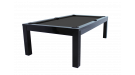 Бильярдный стол для пула Penelope 7 ф (черный) с плитой, со столешницей